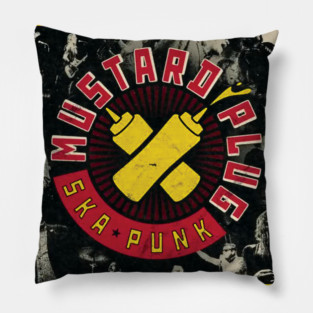 mustard plug ska punk Pillow