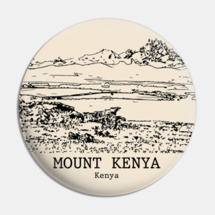 Mount Kenya - Kenya Pin