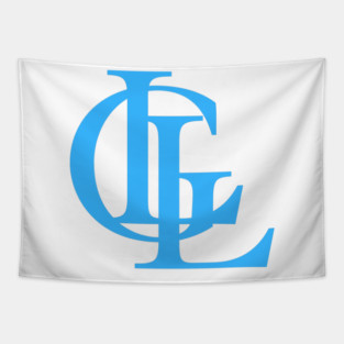 LLG Podcast Logo Light Blue Tapestry