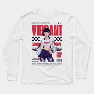 Vibrant 2077 Long Sleeve T-Shirt