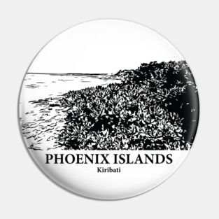 Phoenix Islands - Kiribati Pin