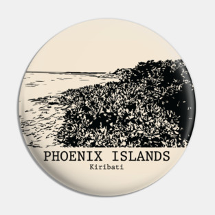 Phoenix Islands - Kiribati Pin