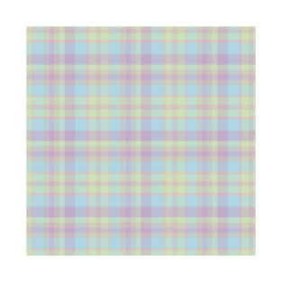 Spring pastel Tartan Plaid T-Shirt