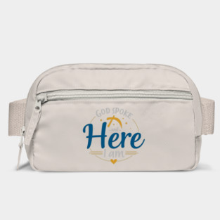 God Spoke and Here I Am – Divine Calling Bag