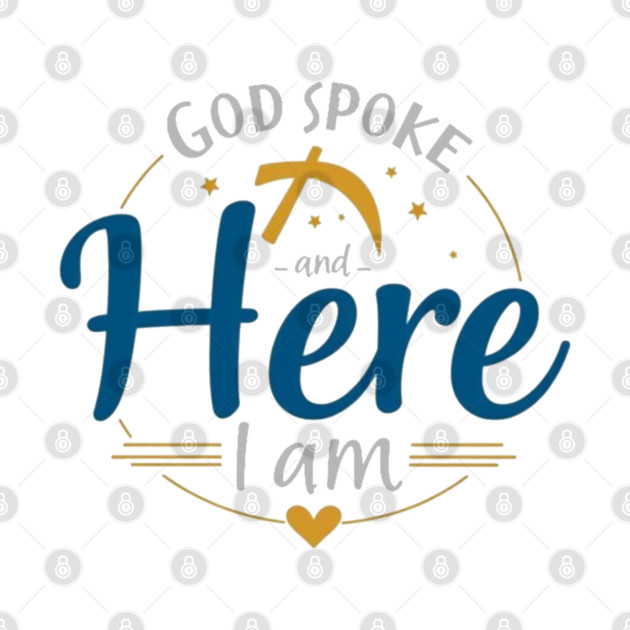 God Spoke and Here I Am – Divine Calling by Rox