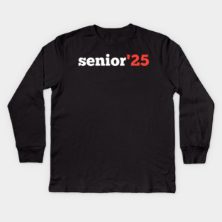 Senior-2025 Kids Long Sleeve T-Shirt