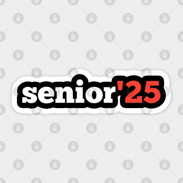 Senior-2025 Sticker by BlackMeme94