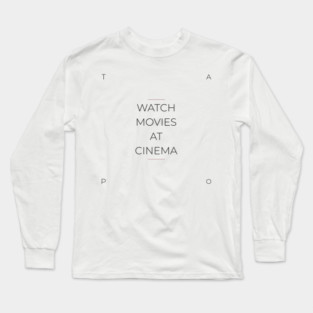 Watch Movies Long Sleeve T-Shirt