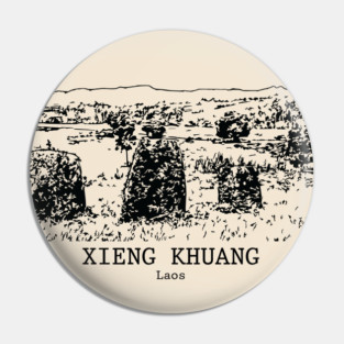Xieng Khuang - Laos Pin