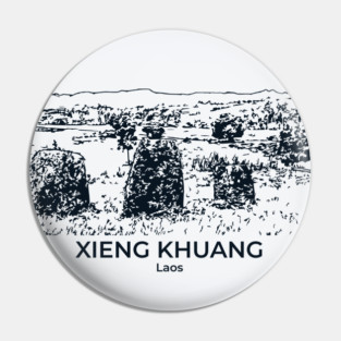 Xieng Khuang - Laos Pin