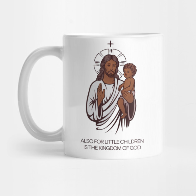 Jesus Holding Child Kingdom of God by Rox