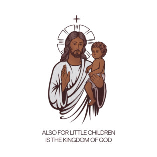 Jesus Holding Child Kingdom of God T-Shirt
