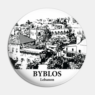 Byblos - Lebanon Pin