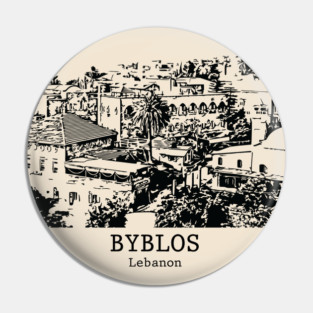 Byblos - Lebanon Pin