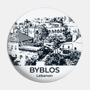 Byblos - Lebanon Pin