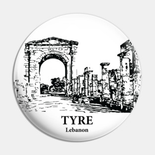 Tyre - Lebanon Pin