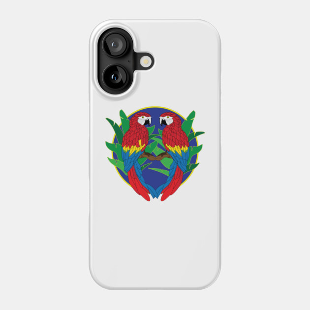 Catalina Macaw Phone Case by DickinsonDesign