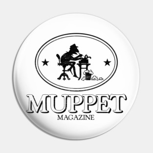 Muppet Magazine Pin