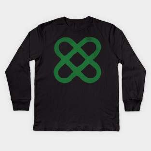 Celtic Inspired Love Knot Kids Long Sleeve T-Shirt