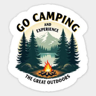 Go Camping Magnet