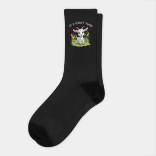 It's Goat Time Socks