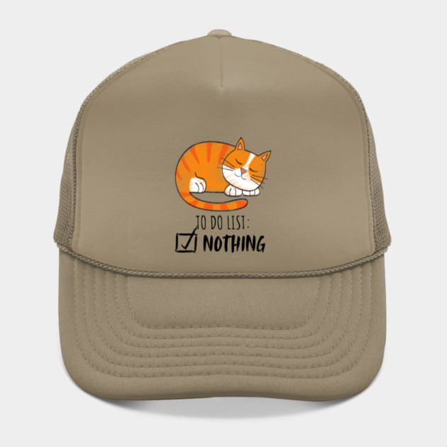 Sleeping Orange Cat – Cozy & Cute by Premachandra's Store