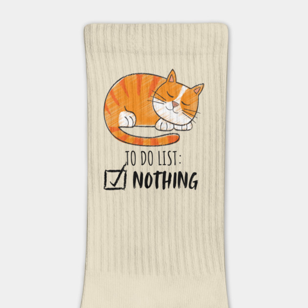 Sleeping Orange Cat – Cozy & Cute by Premachandra's Store