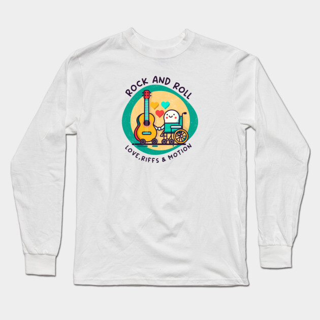ROCK AND ROLL Long Sleeve T-Shirt by Fabrik