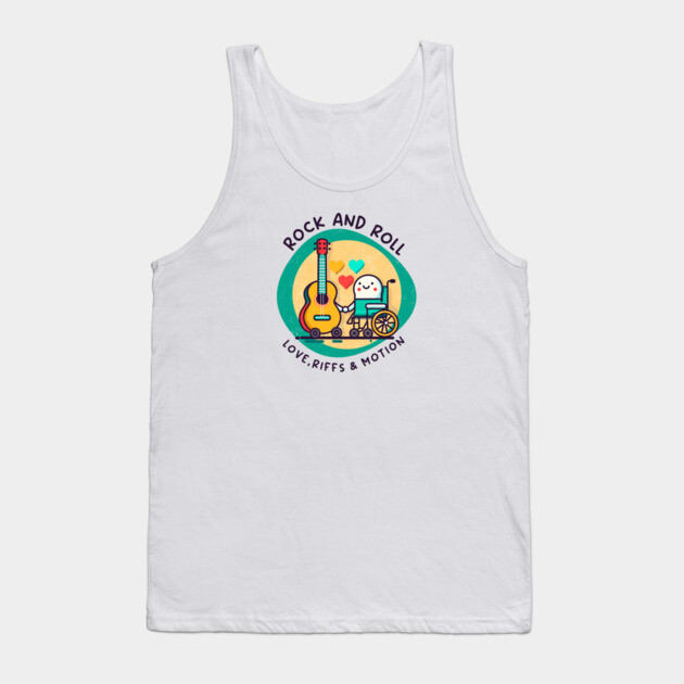 ROCK AND ROLL Tank Top by Fabrik
