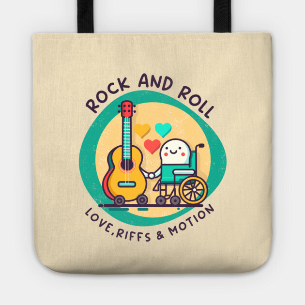 ROCK AND ROLL Tote by Fabrik