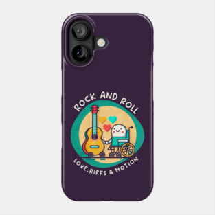 ROCK AND ROLL Phone Case
