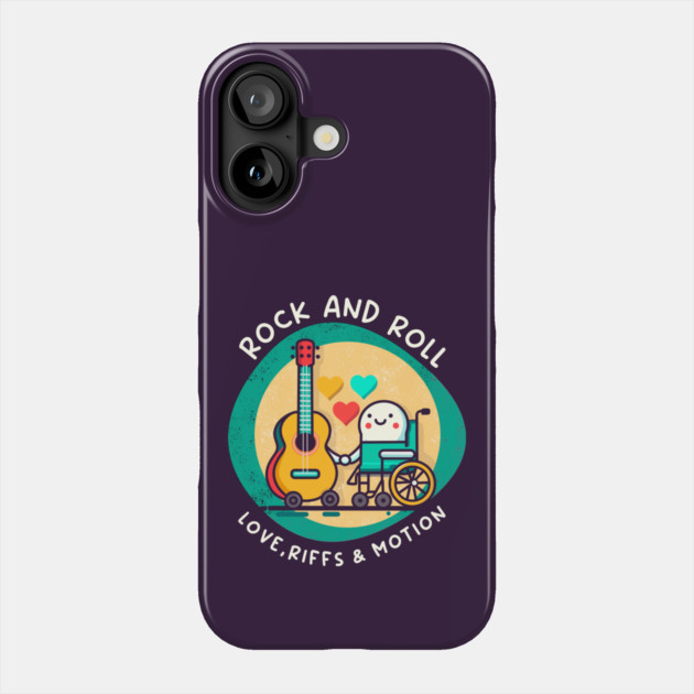 ROCK AND ROLL Phone Case by Fabrik