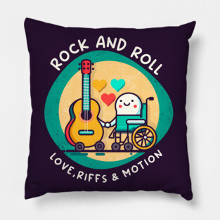 ROCK AND ROLL Pillow
