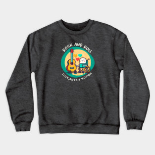 ROCK AND ROLL Crewneck Sweatshirt