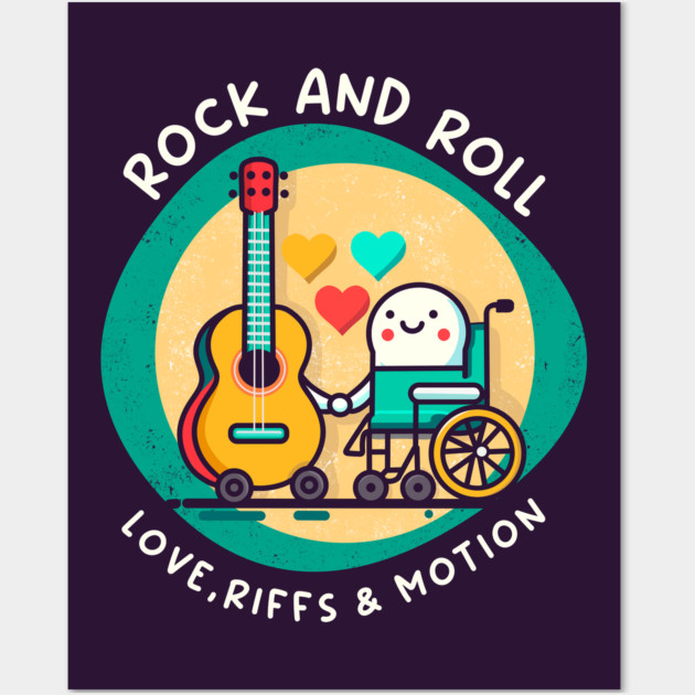 ROCK AND ROLL Wall Art by Fabrik