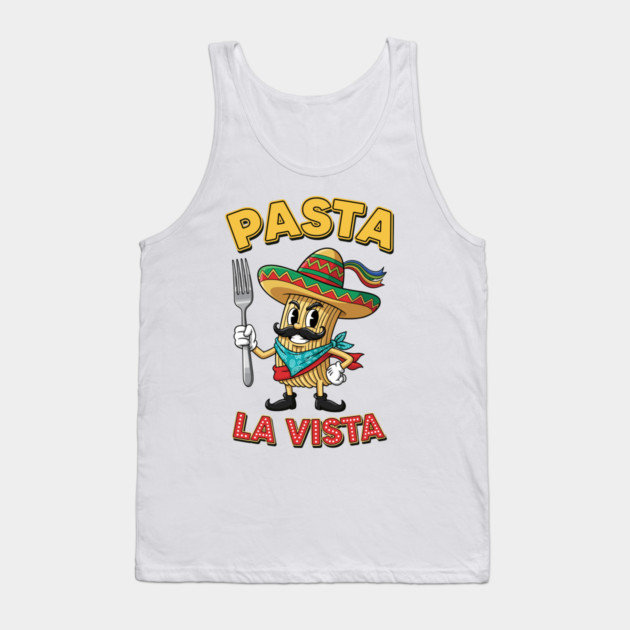 Pasta La Vista Tank Top by enrynz
