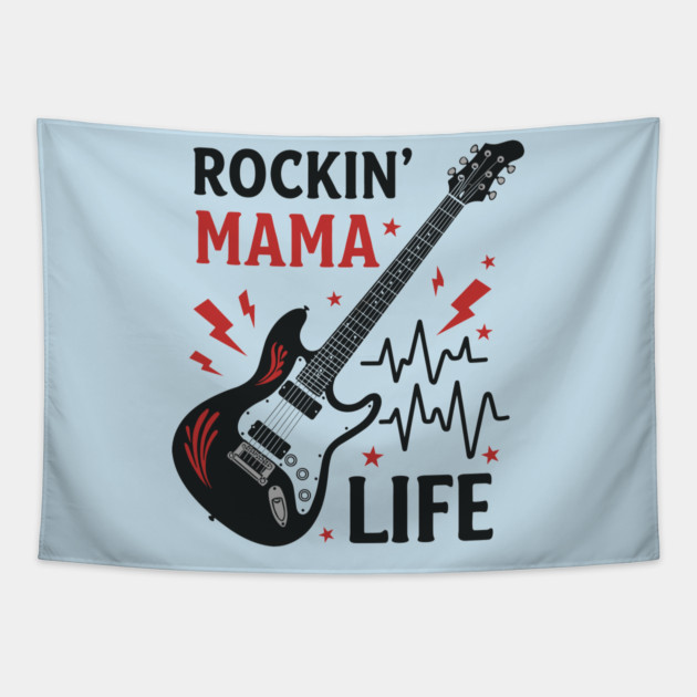 Rockin’ Mama Life Tapestry by enrynz