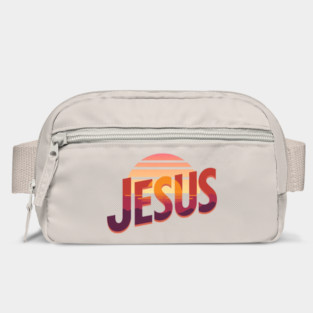 Jesus Sunset Retro Vintage Design Bag