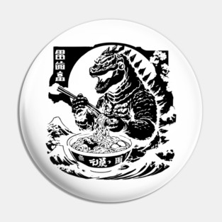 Zilla Ramen Pin