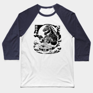 Zilla Ramen Baseball T-Shirt
