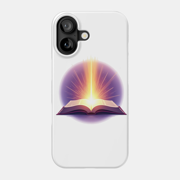 Bible Word Light Christian Faith Design Phone Case by Rox