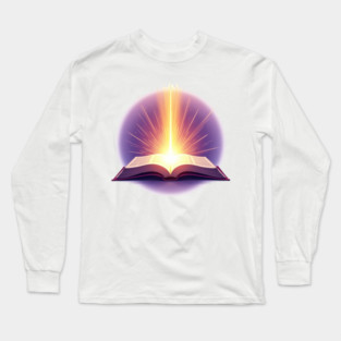 Bible Word Light Christian Faith Design Long Sleeve T-Shirt
