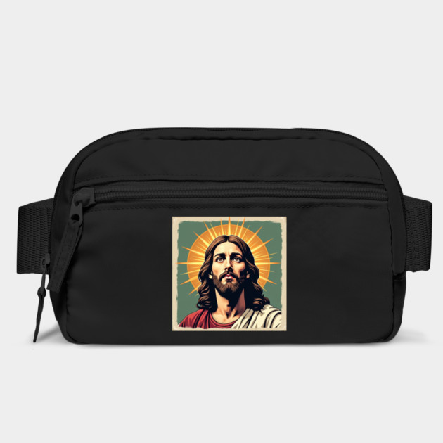 Jesus Christ with Divine Light - Christian Faith Art by Rox