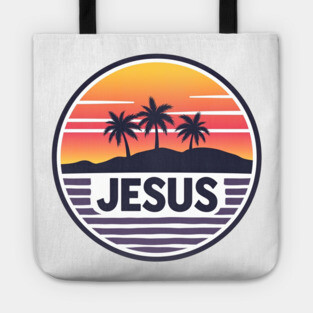 Vintage Jesus Name - Island Design Tote