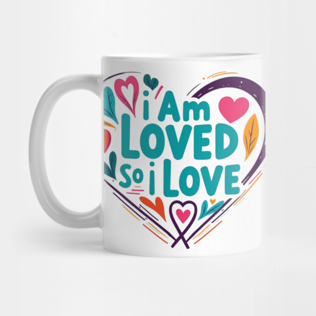 Christian Love Design - I Am Loved So I Love by Rox