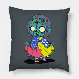 Cute Kenyan Zombie Pillow