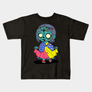 Cute Kenyan Zombie Kids T-Shirt
