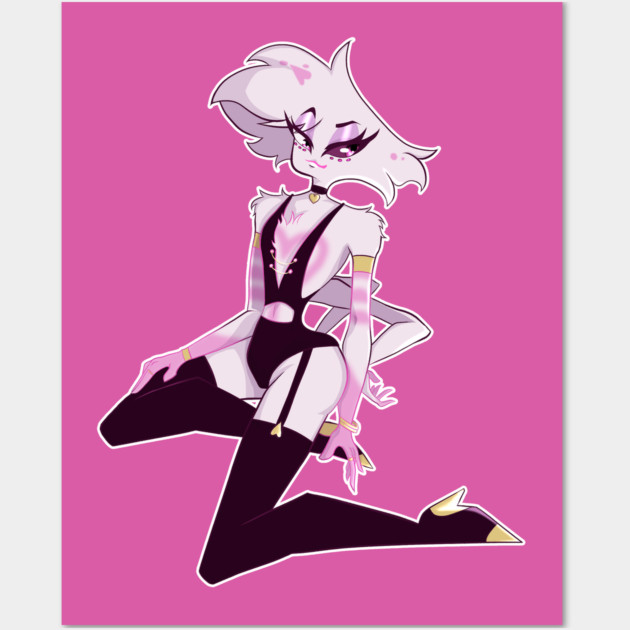 Angel Dust Pinup Style 2 Wall Art by Art Of Glo