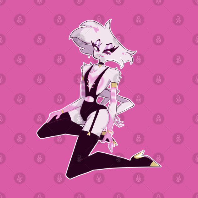 Angel Dust Pinup Style 2 by Art Of Glo