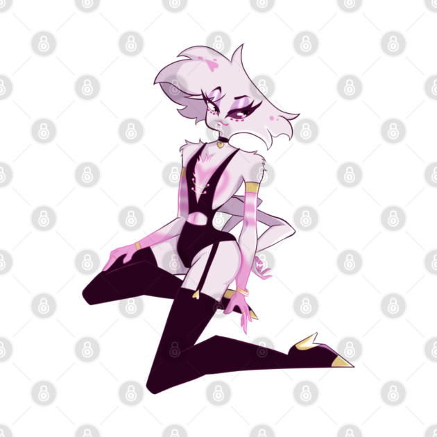 Angel Dust Pinup Style 2 by Art Of Glo